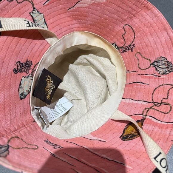 Loewe Coral Bucket Hat with Logo Strap - Picture 6 of 9